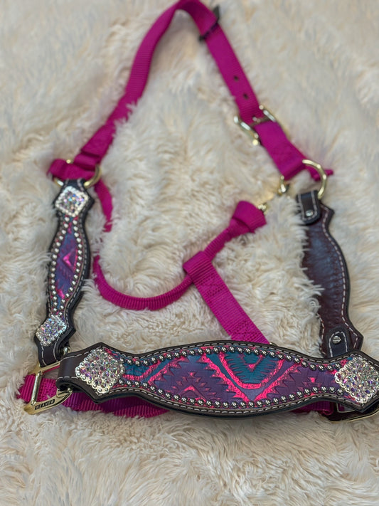 Cotton Candy Aztec Halter (Made to Order)